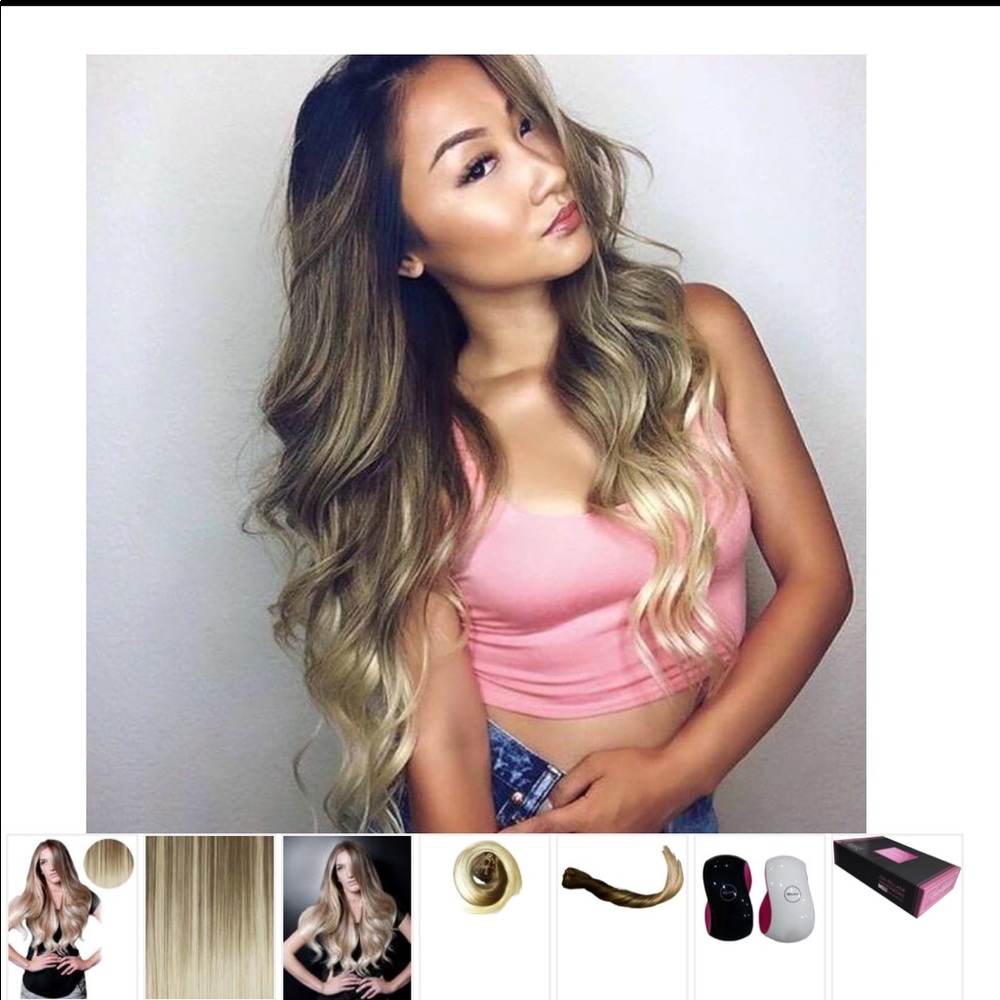 BELLAMI BALAYAGE CLIP IN HAIR EXTENSIONS